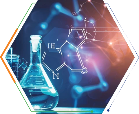 Laboratory glassware and molecular science interface